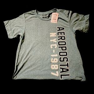 NWT Aeropostale Tshirt light blue, men’s sz small.